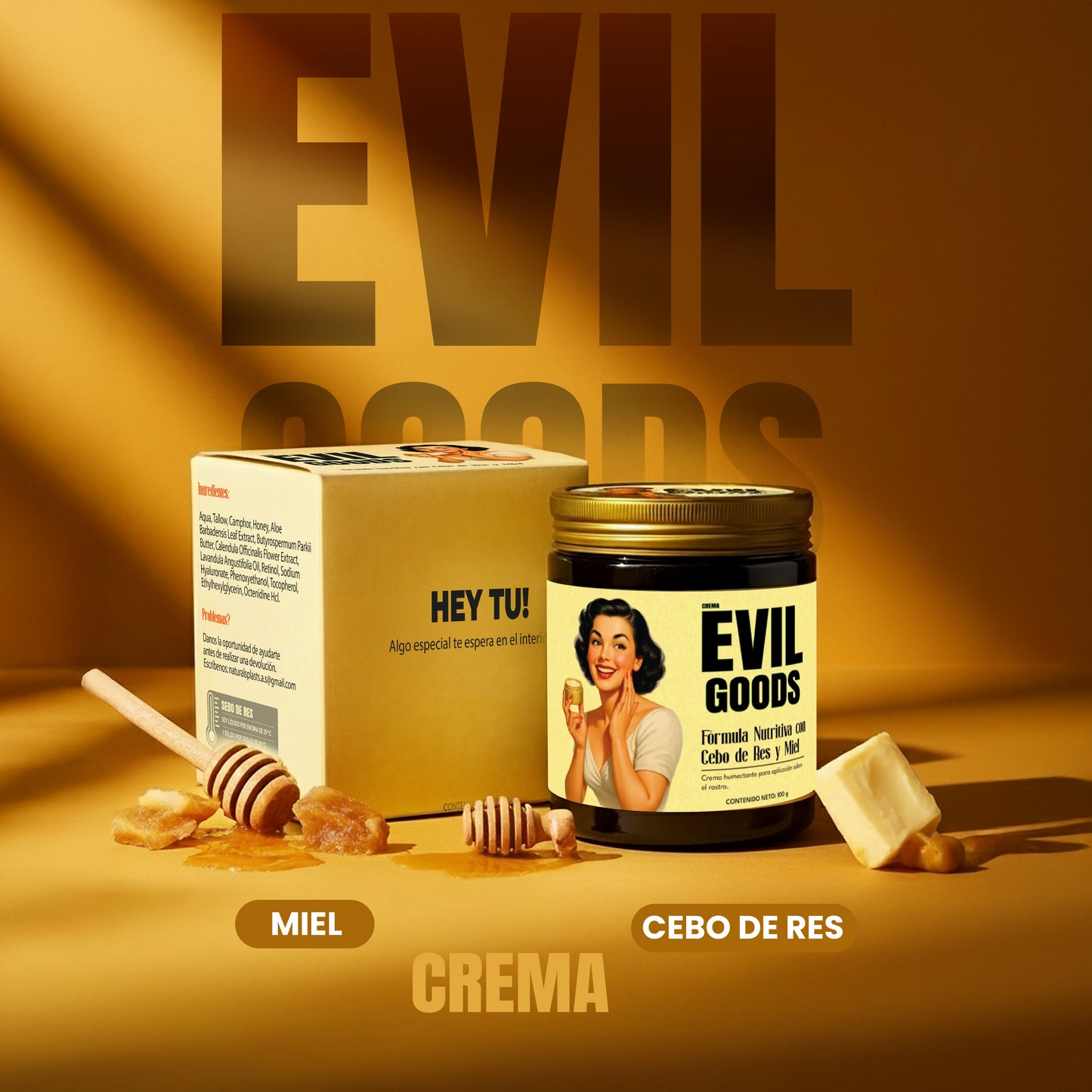 CREMA EVIL GOODS 100GR / CUIDADO PIEL